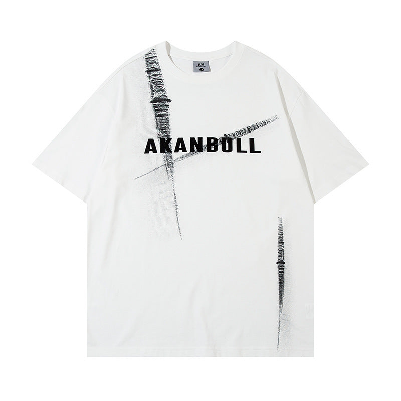 Creative Dirty Letters Pure Cotton Men