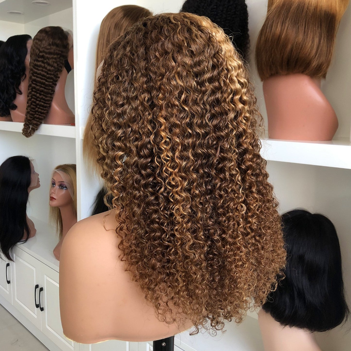 LuxeCrown™ 13x4 Brazilian Virgin Remy Lace Front Wig – 180% Density