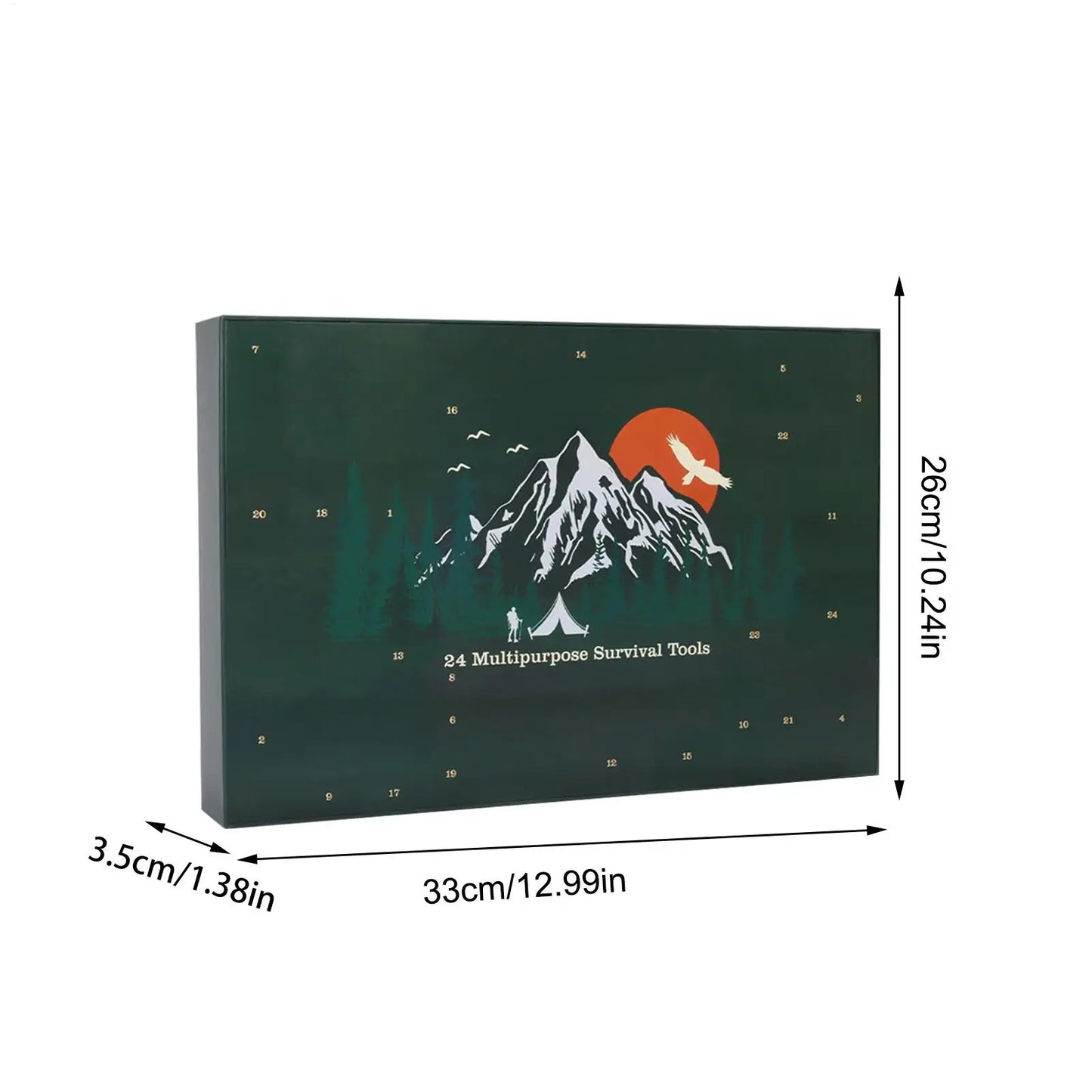 Ultimate Outdoor Adventure Advent Calendar - 24 Days of Camping Gear