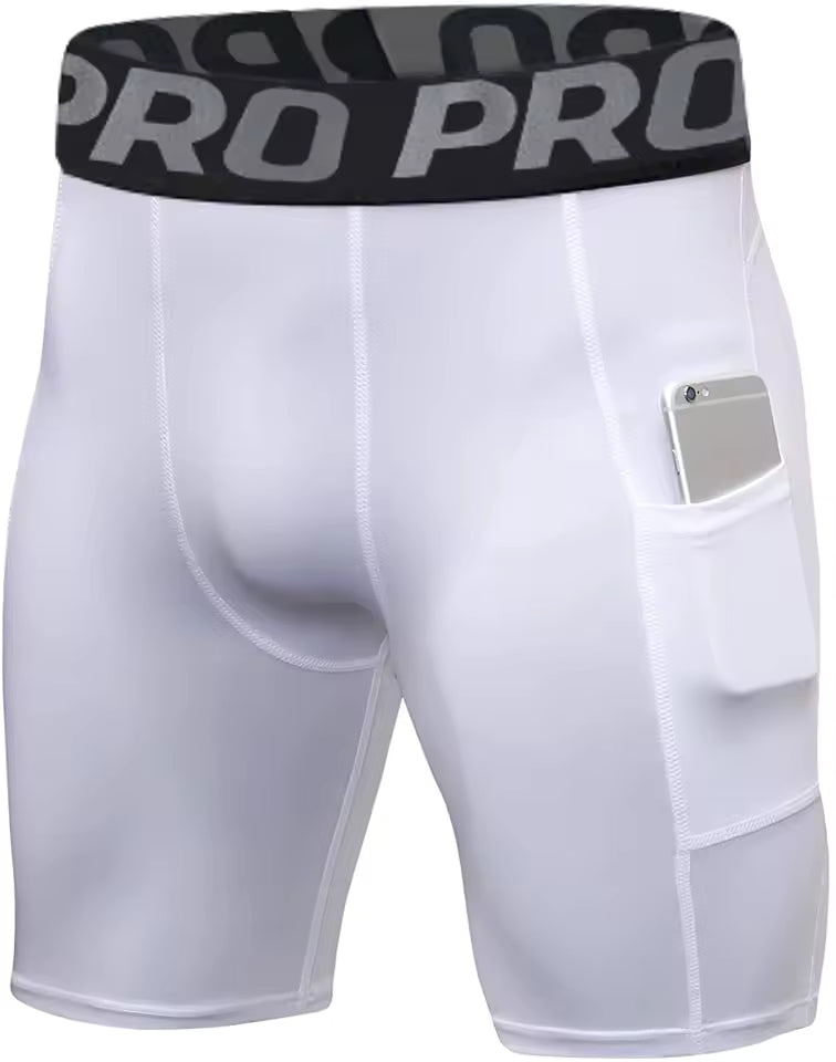 PowerFlex™ Elite Compression Gym Shorts with Pockets