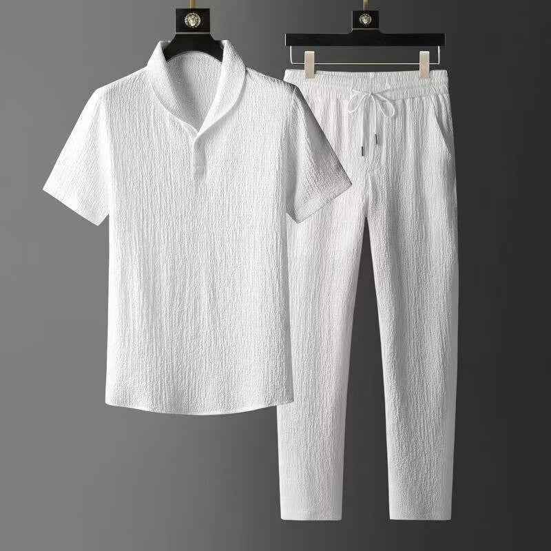 BreezeFlex™ Two-Piece Linen Set