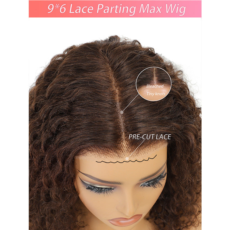 Real human hair_Hand woven lace front