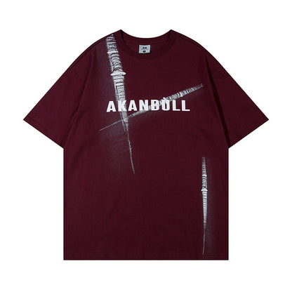 Creative Dirty Letters Pure Cotton Men