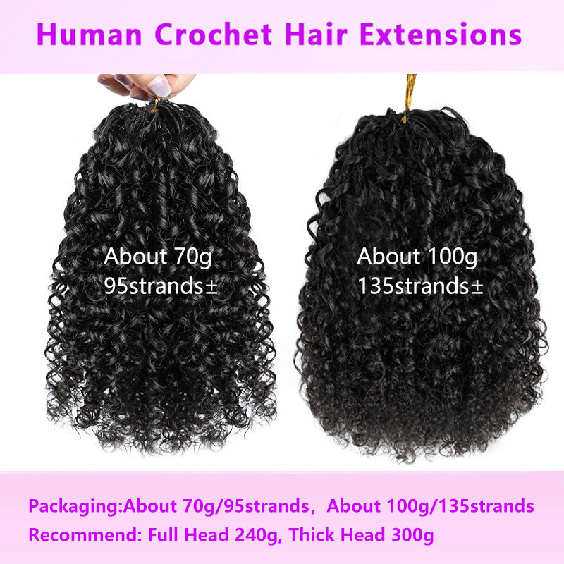 LuxeKnot™ Handwoven Human Hair