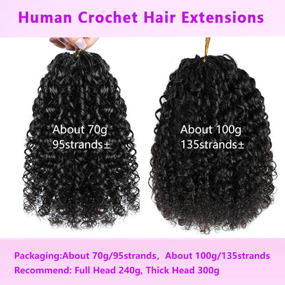 LuxeKnot™ Handwoven Human Hair