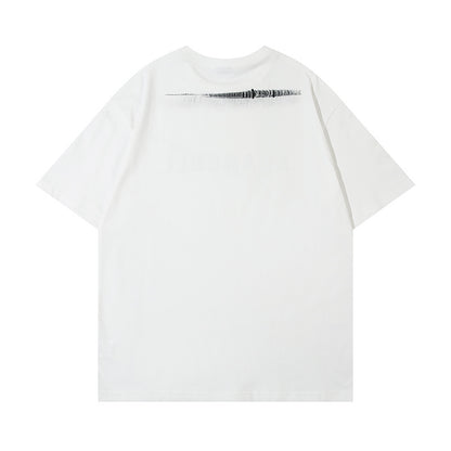 Creative Dirty Letters Pure Cotton Men