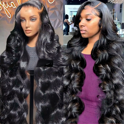 CrownLuxe™ Body Wave Human Hair Lace Wig