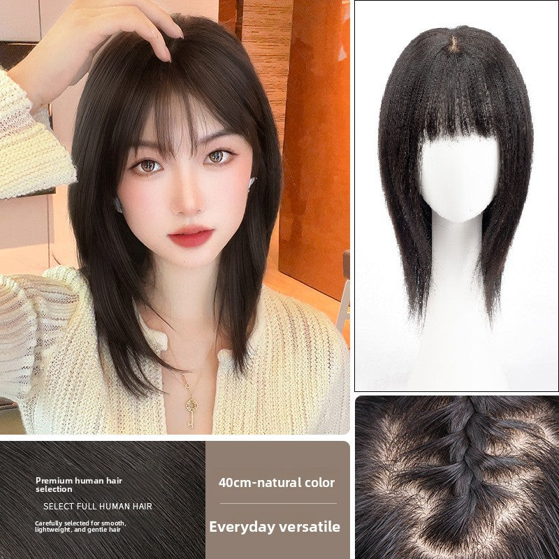 SilkStrand™ Custom Bang Human Hair Wig