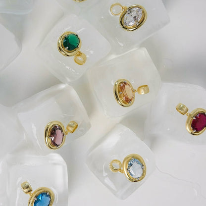 BirthHue™ Birth Stone and Birth Flower Pendants