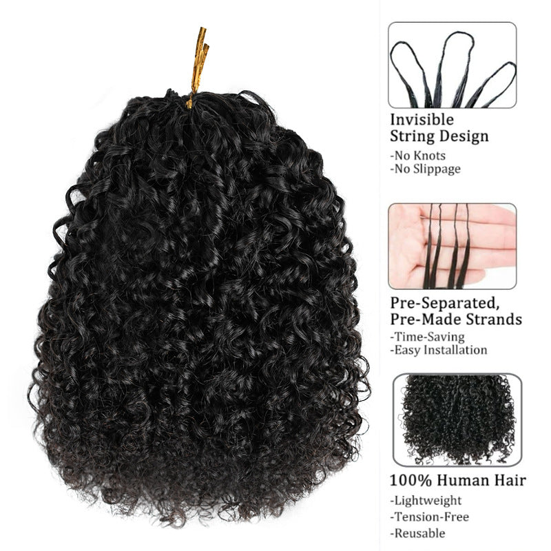 LuxeKnot™ Handwoven Human Hair