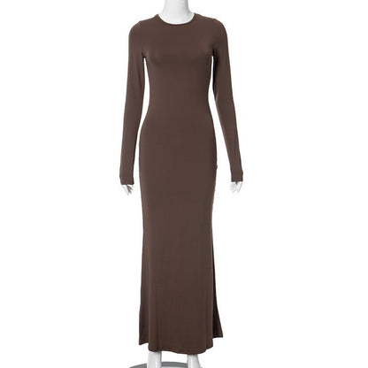 SculptéSilk™ Fishtail Maxi Dress