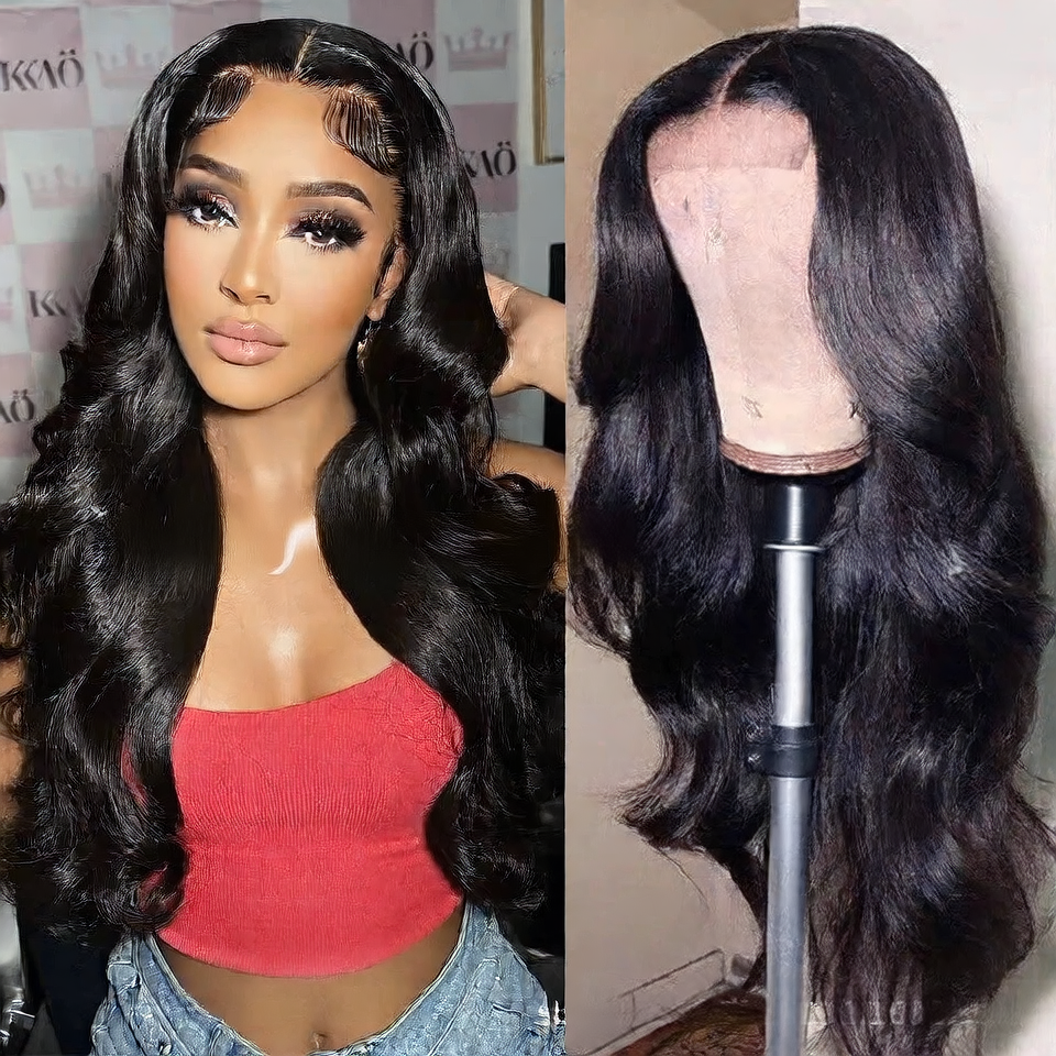 CrownLuxe™ Body Wave Human Hair Lace Wig