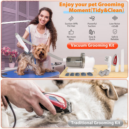 FurGuard Pro™ Pet Hair Vacuum & Trimmer