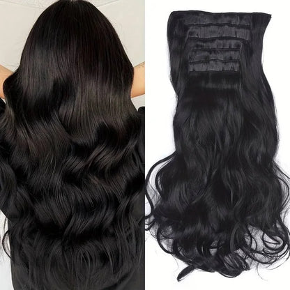 CurlVibe™ Natural Blend Clip-In Curly Extensions