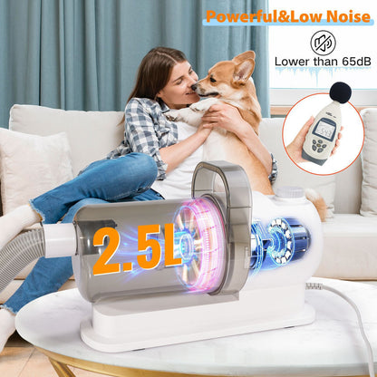 FurGuard Pro™ Pet Hair Vacuum & Trimmer
