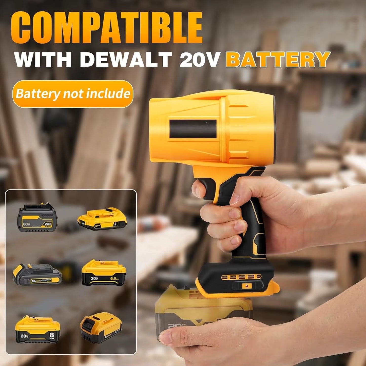 TurboForce Pro™ Cordless Jet Blower