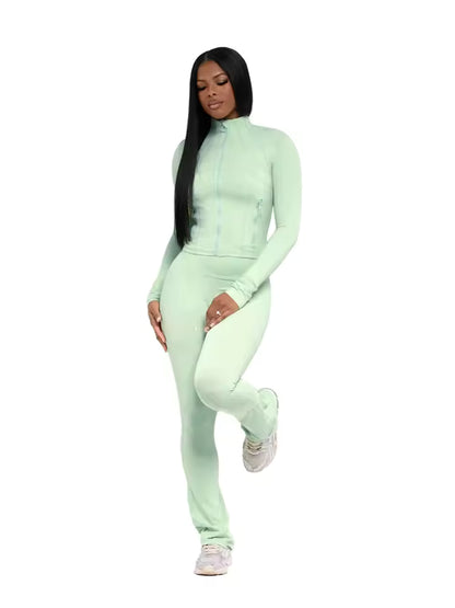 Everyday Flare Tracksuit Set - Matching Hoodie & Pants