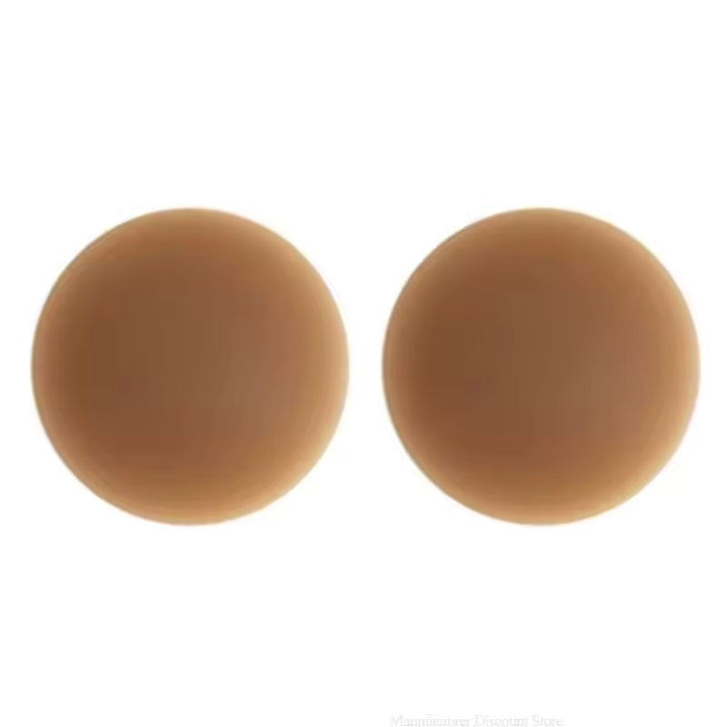 BareEase™ Invisible Silicone Nipple Covers – Reusable Ultra-Thin Adhesive Petals