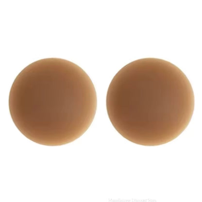 BareEase™ Invisible Silicone Nipple Covers – Reusable Ultra-Thin Adhesive Petals