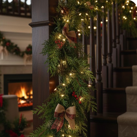 Ultra-Realistic Holiday Garland