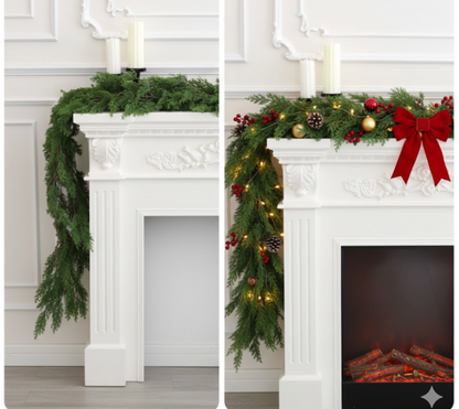 Ultra-Realistic Holiday Garland