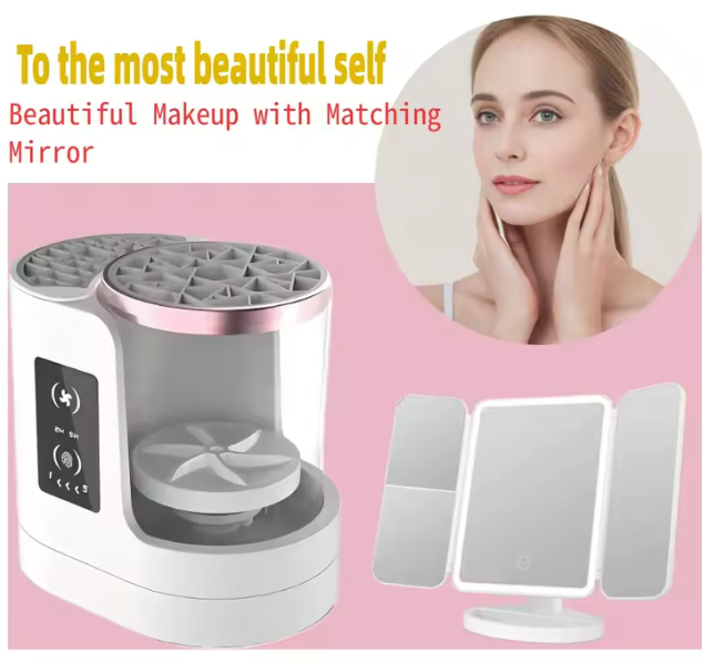 3-in-1 Electric Makeup Brush Cleaner & Dryer Pro