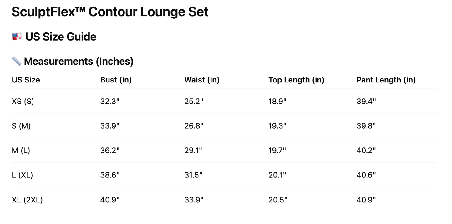 SculptFlex™ Contour Lounge Set