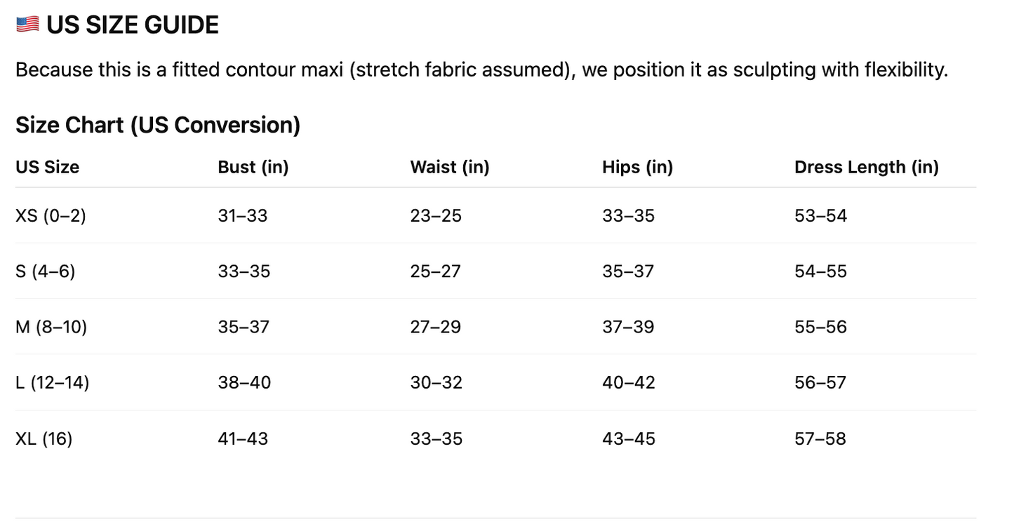 NoirSculpt™ Contour Maxi Dress