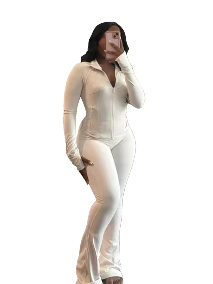 Everyday Flare Tracksuit Set - Matching Hoodie & Pants