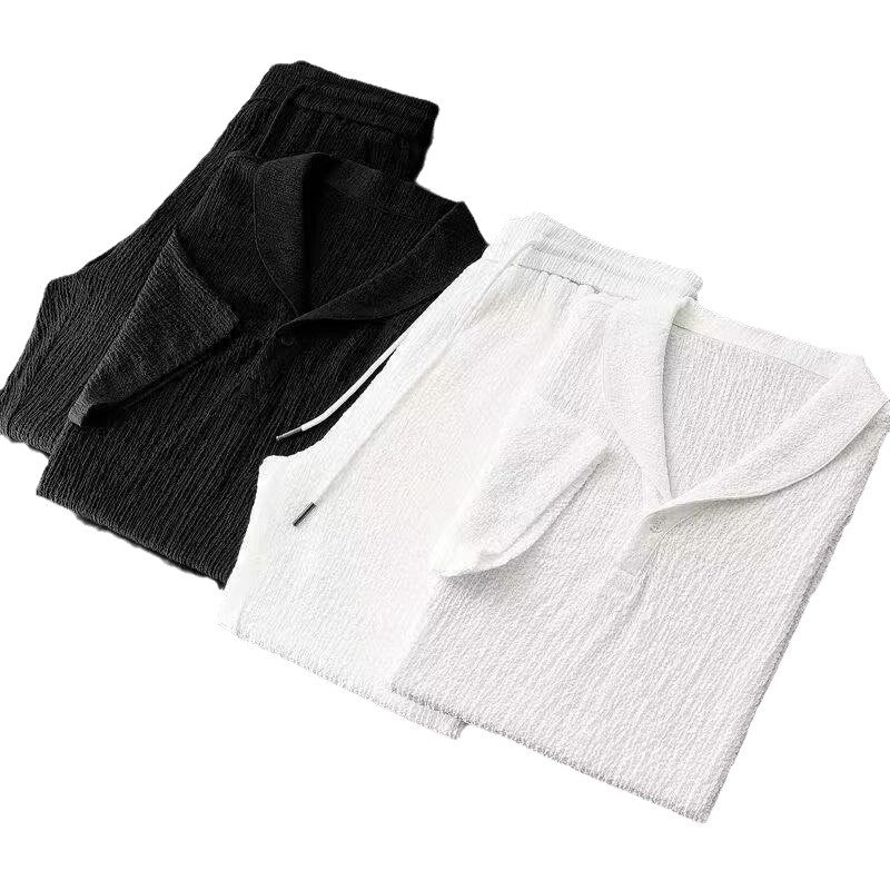 BreezeFlex™ Two-Piece Linen Set