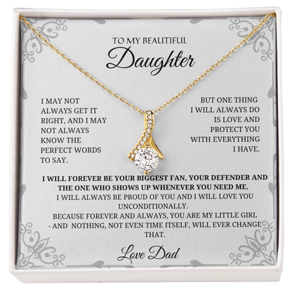 To My Beautiful Daughter_ Alluring Beauty Necklace
