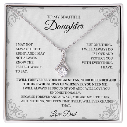To My Beautiful Daughter_ Alluring Beauty Necklace