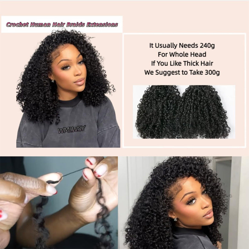 LuxeKnot™ Handwoven Human Hair