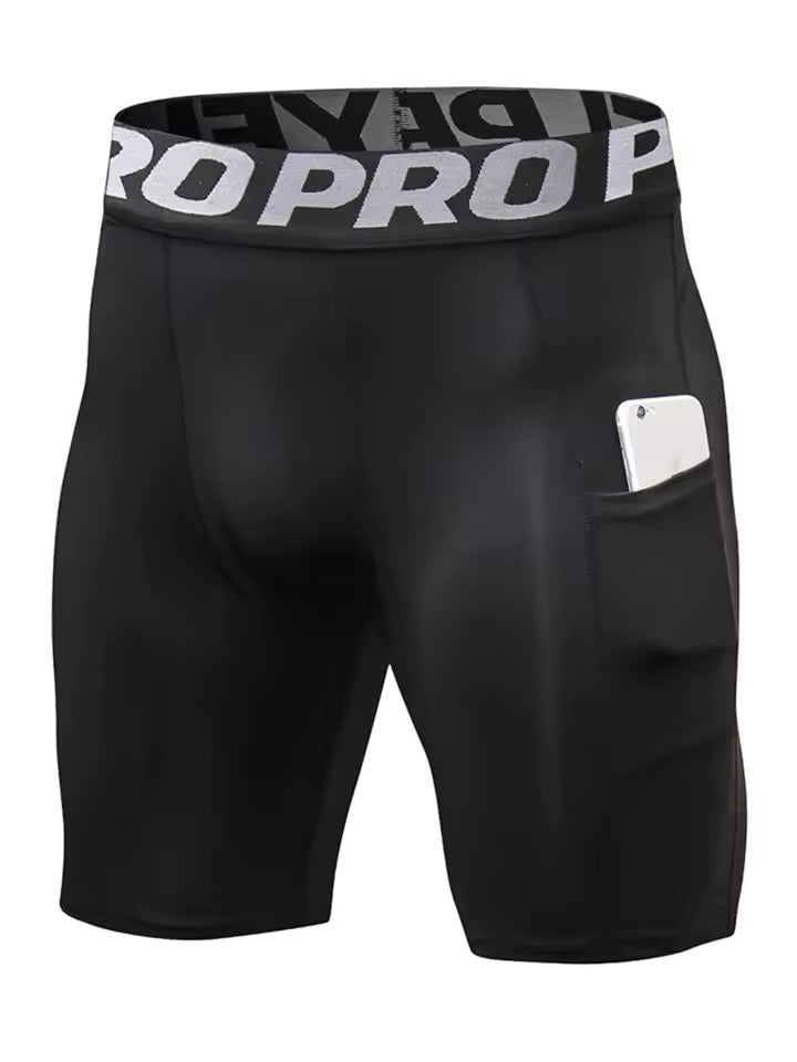 PowerFlex™ Elite Compression Gym Shorts with Pockets