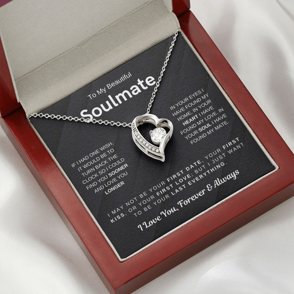 EverHeart™ Zirconia Love Pendant Necklace for Soulmate