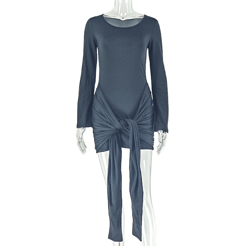 ÉlanCurve™ One-Shoulder Bodycon Dress