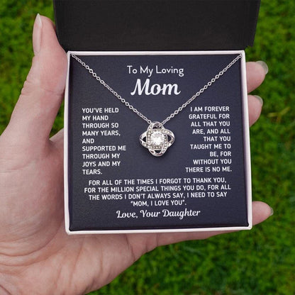 EternaBond™ Rhinestone Love Pendant Multi-Necklaces | Son to Mom Collection