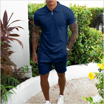 EverydayEase™ Lapel Lounge Short Set