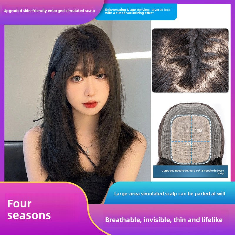 SilkStrand™ Custom Bang Human Hair Wig