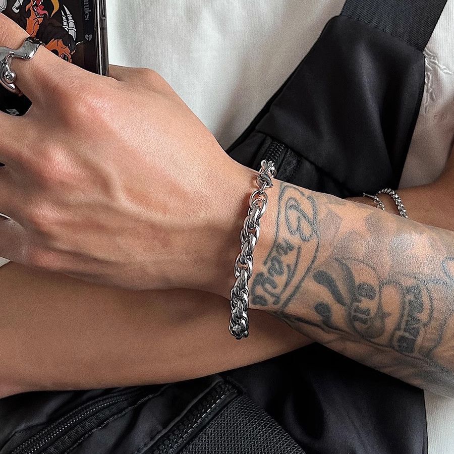 UrbanForge™ Titanium Steel Bracelet