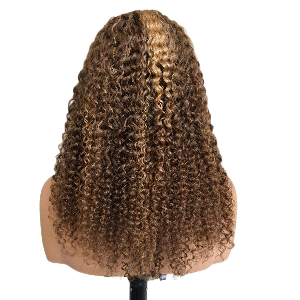LuxeCrown™ 13x4 Brazilian Virgin Remy Lace Front Wig – 180% Density