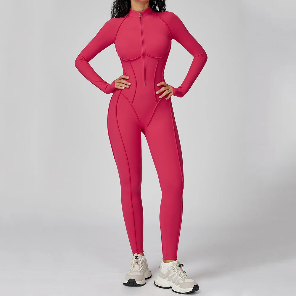 All-Day Performance Training Jumpsuit - Breathable Activewear