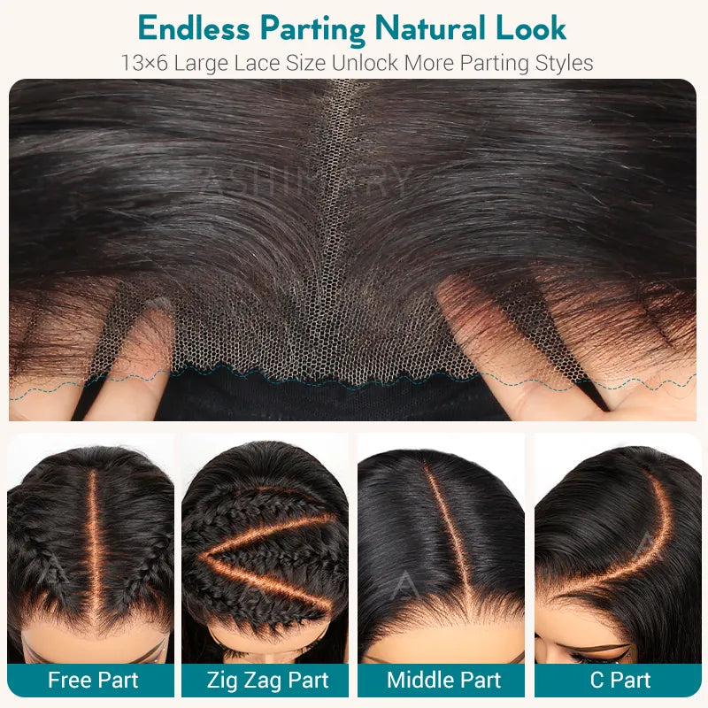 Honey Blonde Water Wave Wig - Glueless Lace Front