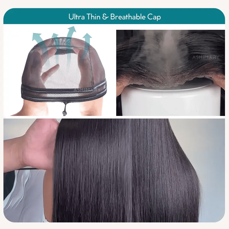 Honey Blonde Water Wave Wig - Glueless Lace Front