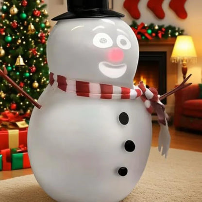 Blinking Talking Snowman Projector - Animated Holiday Decoration