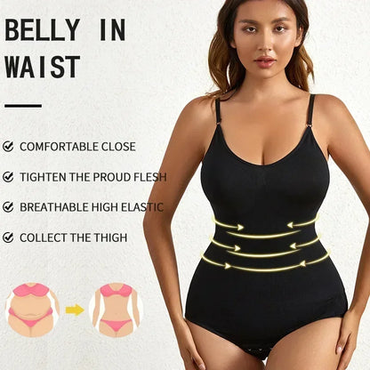 Sculpt & Go: Seamless Confidence Body Suit