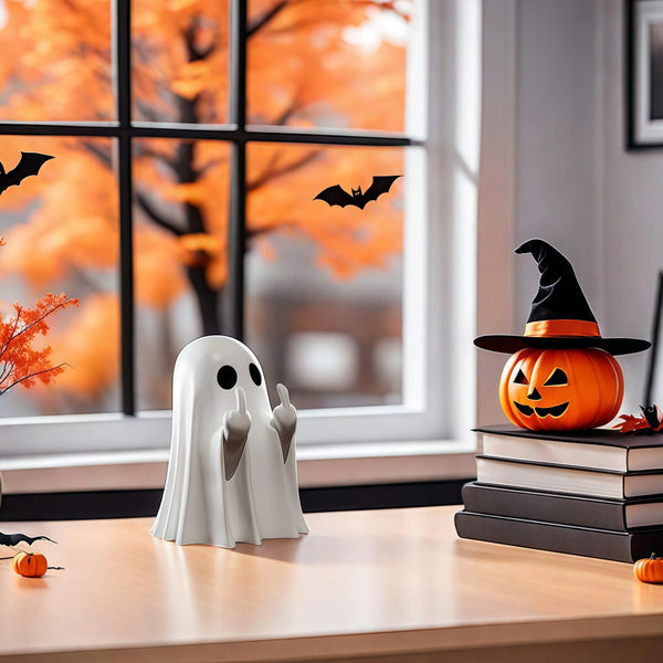 Sassy Ghost Figurine Fun Decor