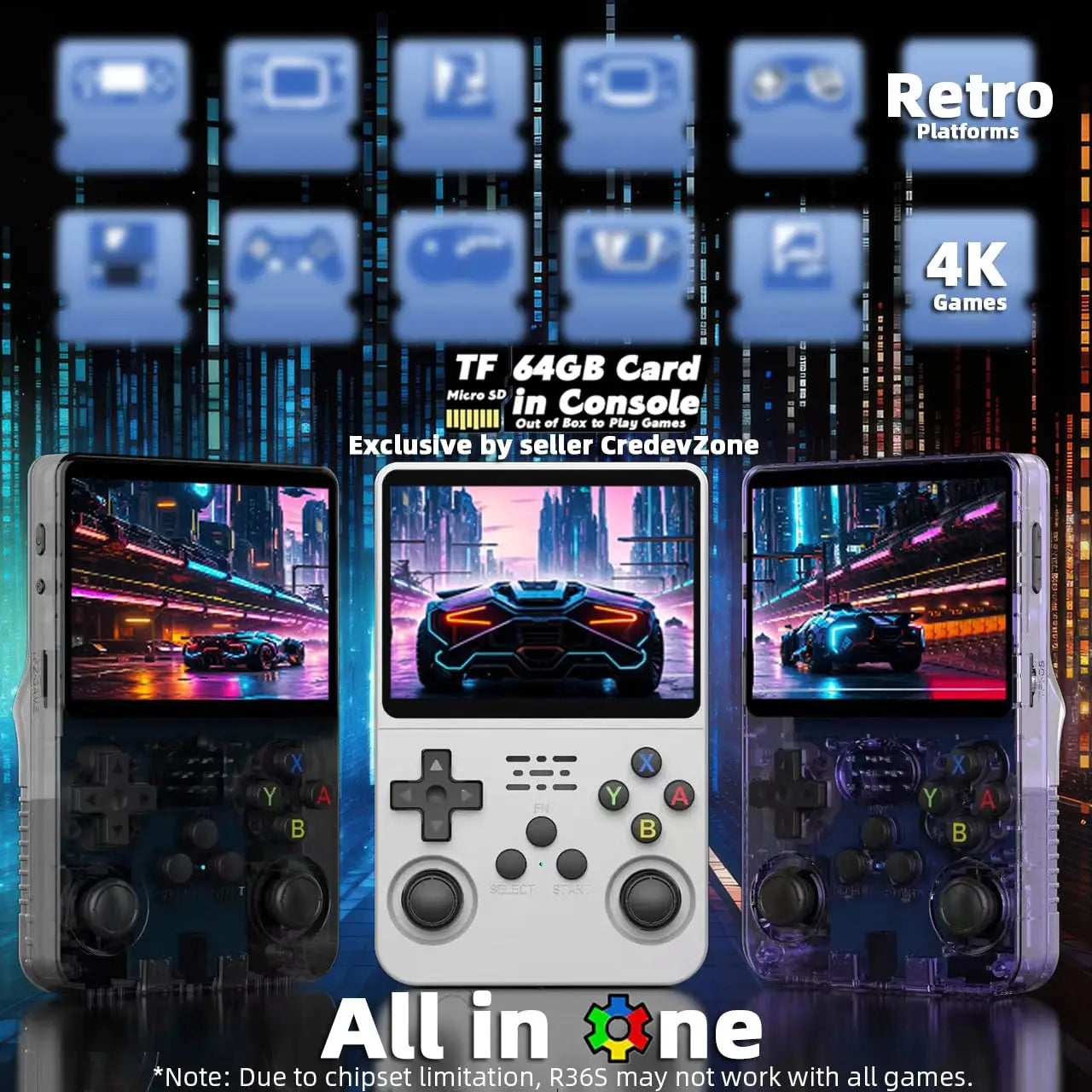 The Ultimate 128GB Retro Arcade Console - Instant Classic Gaming Library