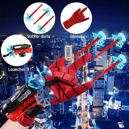 Spider Web Launcher Glove - Hero Role Play Toy for Kids
