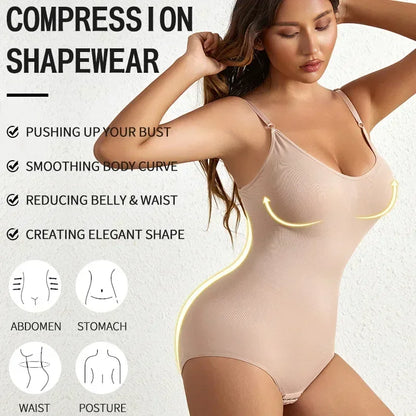 Sculpt & Go: Seamless Confidence Body Suit
